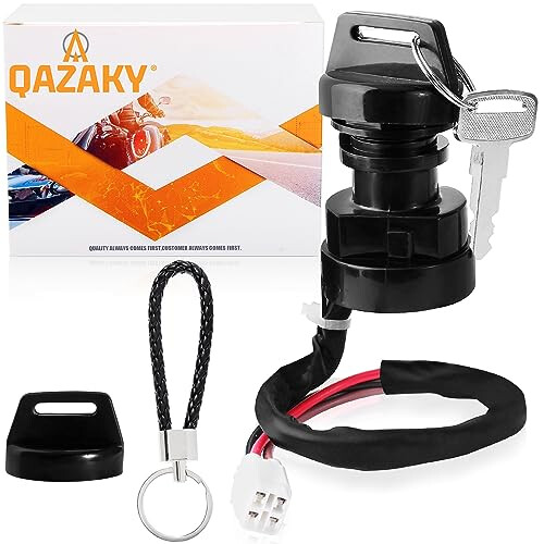YFZ450 Ignition Key Switch Compatible with Yamaha Grizzly 400 450 YFM400 YFM450 Kodiak 400 450 Wolverine 450 YFZ450LE YFZ450R YFZ450SE YFZ450SP