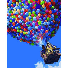 Painting by Numbers Kits for Adult or Kids, DIY Canvas Oil Painting Kit with Paint Brushes Acrylic Pigment Drawing Paintwork 16x20inch Without