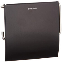 Toilet Roll Holder, Black Mat