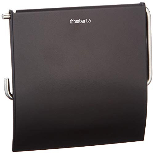Brabantia Toilet Roll Holder, Black Mat