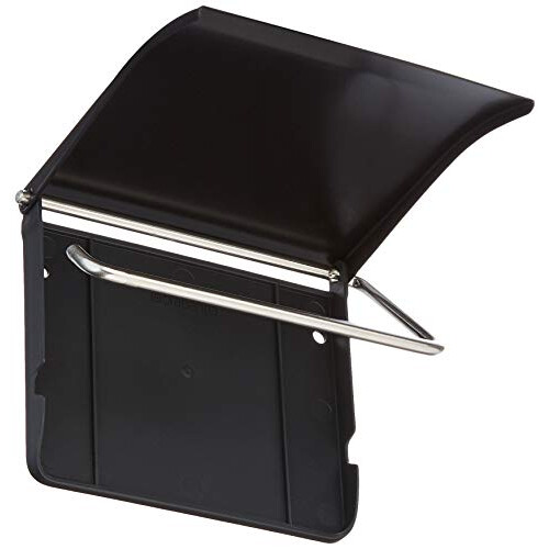 Brabantia Toilet Roll Holder, Black Mat 1