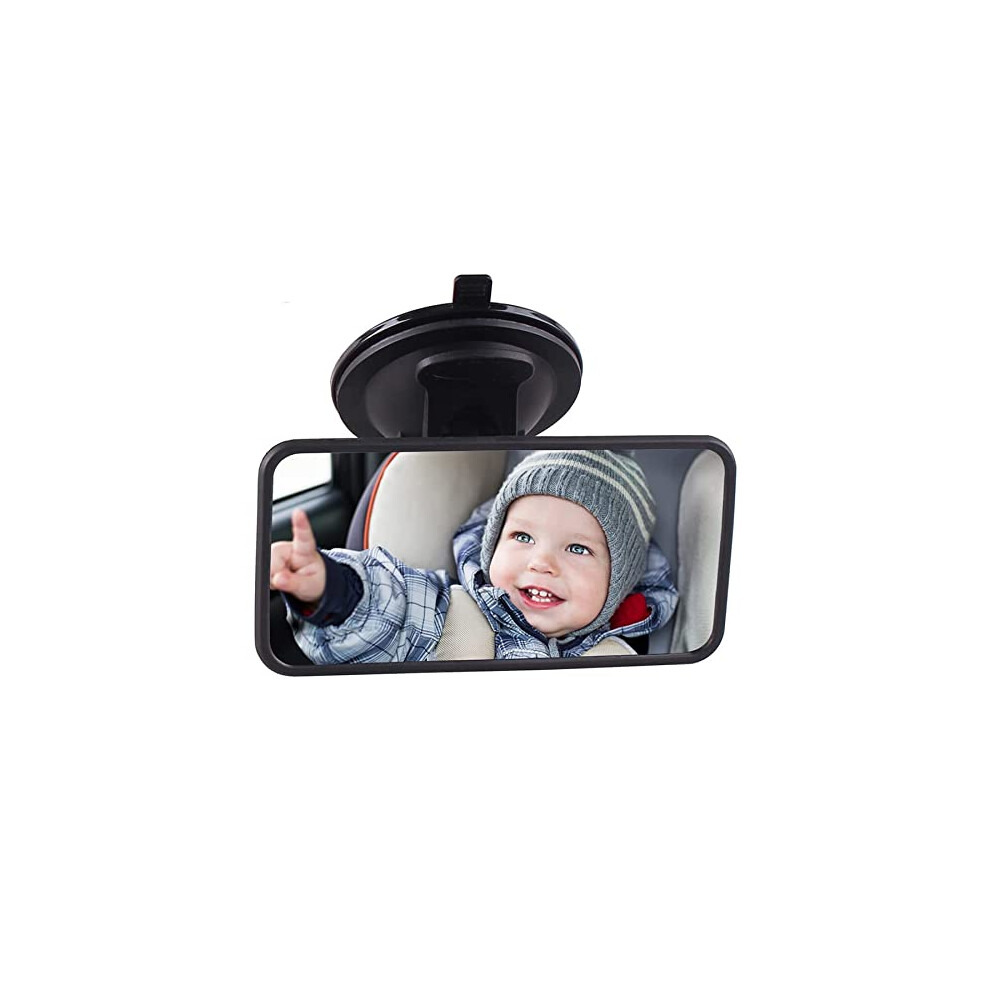 Vidfair Rear View Mirror Universal Baby Car Inner Mirror Rear View Mirror Driving Test Driving Instructor Mirror Replacement Car Rearview Mirror With Suction
