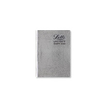 Letts Ladydate Silver 2024 diary - Mini Pocket two days per page