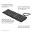 HP Keyboard 100 - Wired USB with Height Adjust & Number Pad. Compatible with Windows PC, Notebook, Laptop, Mac 2