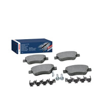 BP1002 Brake Pads - Front Axle - ECE-R90 Certified - 1 Set of 4 Pads
