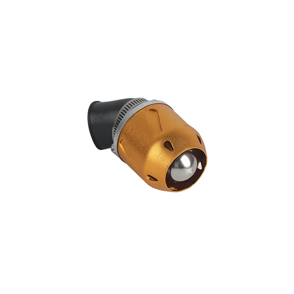 Universal Pitbike Pit Bike Bullet Shape Air Filter Filters, 35Mm Bullet-Shape Air Filter Cleaner Intake For Motorcycle Scooter Atv Dirt Bike(Gold) Gold 715990852965