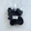 22pcs Assorted Black Fastening Cable Ties, 20cm /40cm /60cm Reusable Cable Strap, Adjustable Wire Management Ties, Hook and Loop Wrap Strap for PC 7