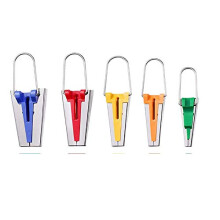 5 Pieces Bias Tape Maker Set Sewing Bias Tape Makers Bias Tape Sewing Machine 5 Size 6mm 9mm 12mm 18mm 25mm