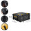 Car Roof Bag,15 Cubic Feet Waterproof Soft Roof Top Luggage Bag, Storage Box for Travel and Luggage Transport, for Cars, Vans, SUVs with 8 Reinforced 7