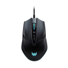 Predator Cestus 335 Gaming Mouse 19,000 DPI, 400 IPS Tracking, 10 Programmable Buttons, 0.5 ms Response Time, RGB Lighting, Black,GP.MCE11.01Q