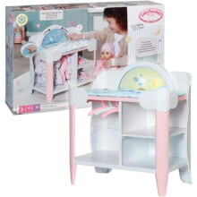 Day & Night Changing Table 709672 - For 36cm & 43cm Baby Annabell Dolls - Light Effects, Changing Mat, Hangers - Require 3 AAA Batteries (Not Included