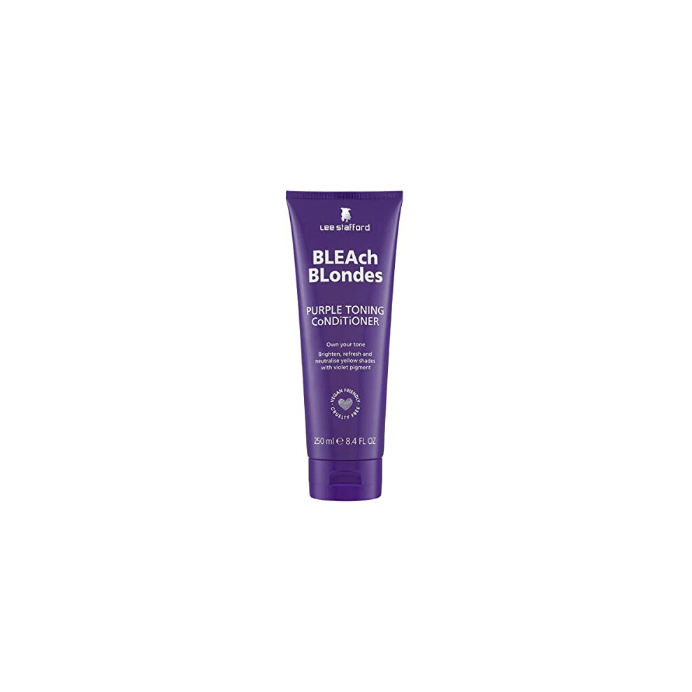 Bleach Blondes Toning Conditioner A Weekly Toning Purple Conditioner for Blonde Hair 250 ml (Pack of 1)