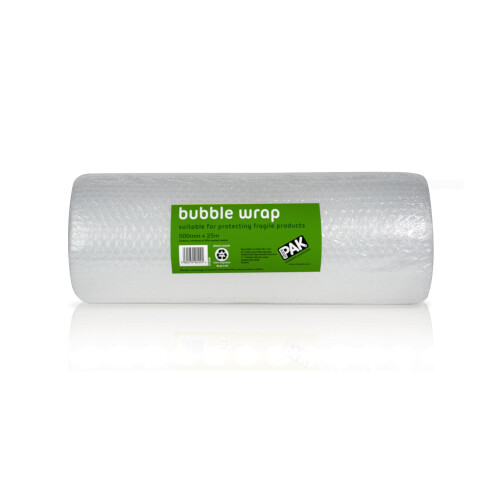 500mm x 25m Bubble Wrap Roll for Packing and Moving