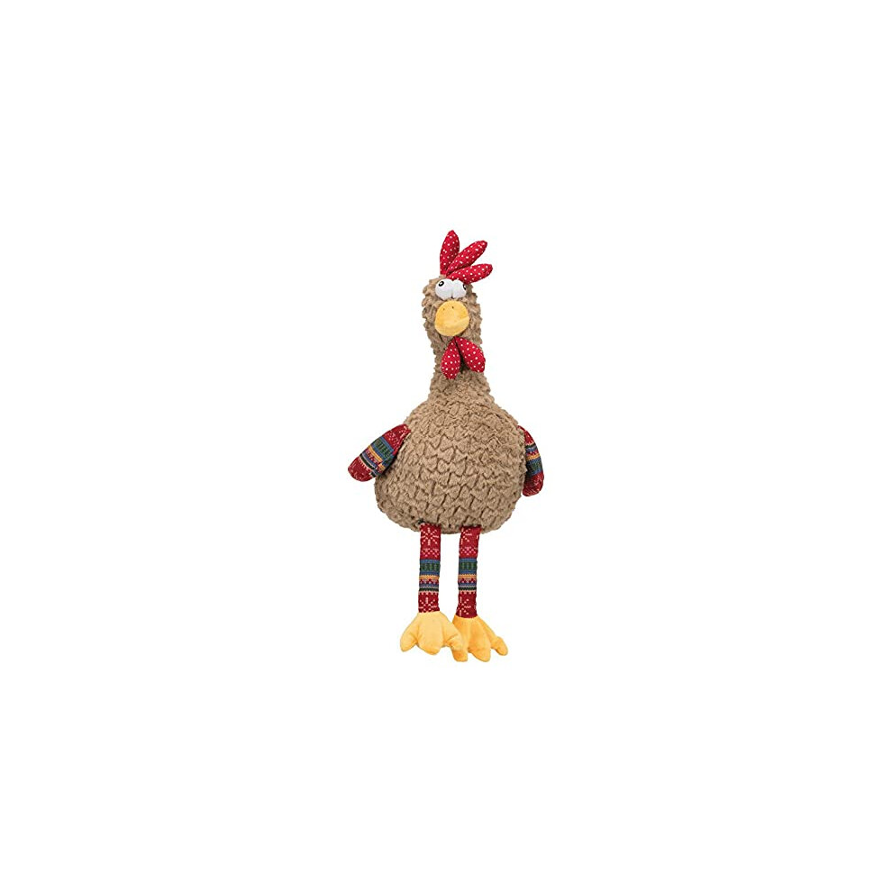 Plush Rooster Dog Toy - 35865