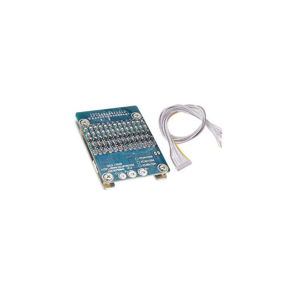 13S 48V 20A Li-Ion Lithium Cell 18650 Battery Protection Bms Pcb Board 7426925370142
