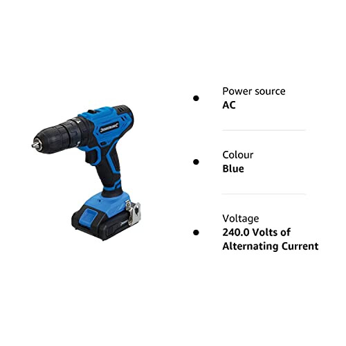 Silverline 18V Combi Hammer Drill 2.0Ah 2