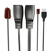 IR Repeater,IR Remote Control Extender,Infrared Repeater System,Apply to Cat6/Cat5e/Cat6 Ethernet Cable connection(single Head ir emitter)