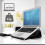 Fellowes I-Spire Series Laptop Lift - Black,9472402 4