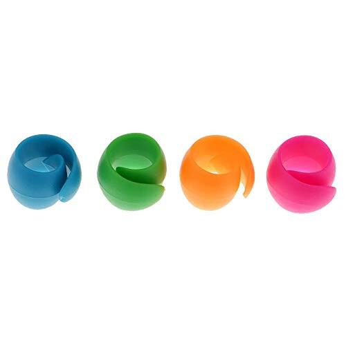 20pcs Mixed Silicone Thread Spool Huggers Sewing Machine Accessories 1