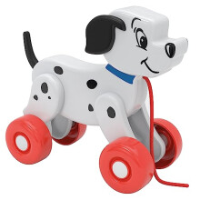 17816 Along Disney Lucky Development & Activity, First Steps, Animal Push and Pull, Walker, Learning, Toddler 10 Months, Early Years Toys, Made in