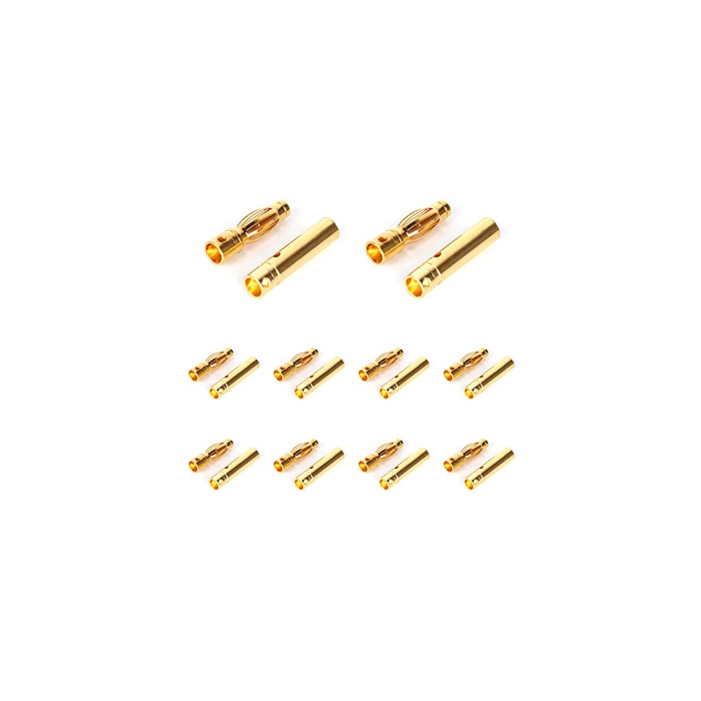 10 Pairs 4.0 Mm Female /Male Bullet Banana Terminals Connectors Replacement ,For Rc Battery Motor Accessories 761325159575