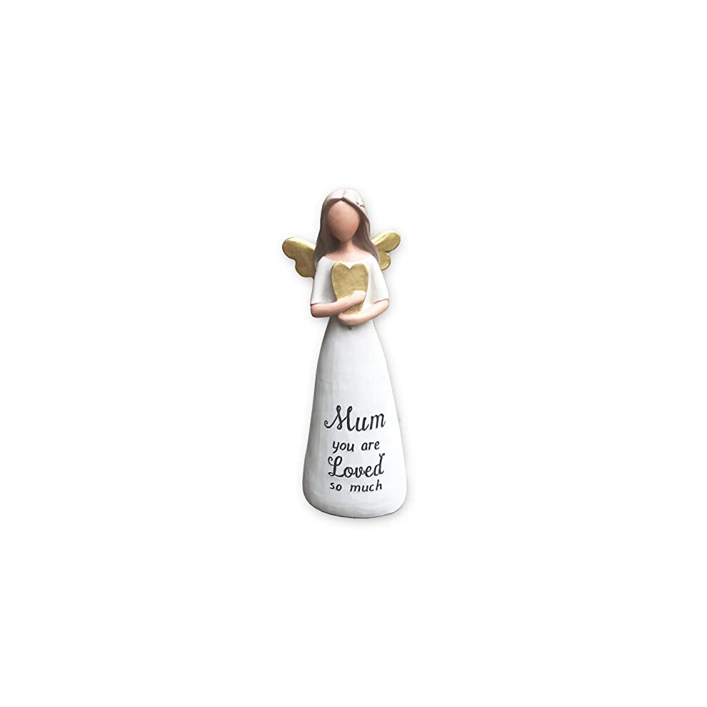 Mum Angel Figurine Ornament Collectible Figure Gift for Mum Birthday Christmas or Mothers Day a thoughtful, meaningful, sentimental or present