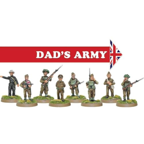 Dad's Army Home Guard Platoon 28mm Miniatures - Bolt Action 1