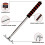 Cue Stick Bridge, Retractable Snooker Cues Bridge with 3PCS Replaceable Brass Bridge Head, Pool Table Accessories for Pool Table 2