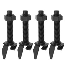 4Pcs Arrow Rest Bow Rest Replacement Recurve Bow Arrow Rest Screw On Arrow Rest Archery Accessories for Recurve Bows Straight Draw Bows Black