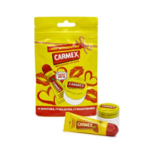 Lip Balm Gift Love Gift Pouch (Strawberry Tube 10g, Classic Pot 7.5g)