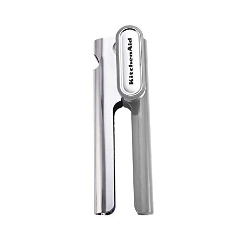 KitchenAid KQ199OHGSA No Mess Multi Function Can Opener, Stainless Steel, Gray