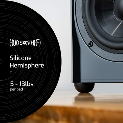 Hudson Hifi 1" Hemishpere Bumper 4 Pack 1