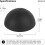 Hudson Hifi 1" Hemishpere Bumper 4 Pack 4