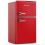 MONTPELLIER 84litre Mini RETRO Fridge Freezer Class E Red 1