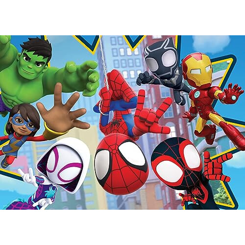 Ravensburger Pulmapalapeli 24 palasta: Spidey: Upea tiimi 1