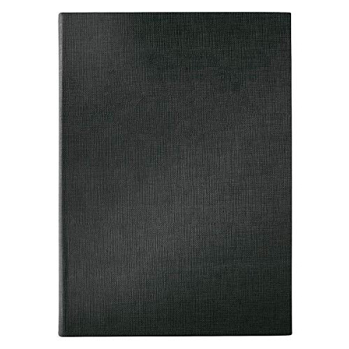 SM115 Menu Cover with elastic binding, for A5, Black, 1 Piece 1