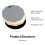 Practice Pad Drum Practice Pad 8 Inches/20.32 cm with Drumsticks, Grey 2