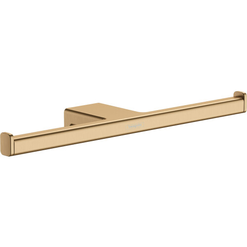 Hansgrohe AddStoris Double roll holder, brushed bronze, 41748140