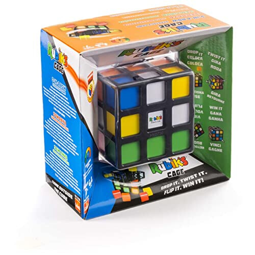 Rubikâs Cage, 3D Fast-Paced Strategy Sequence Game, Colour Stacking