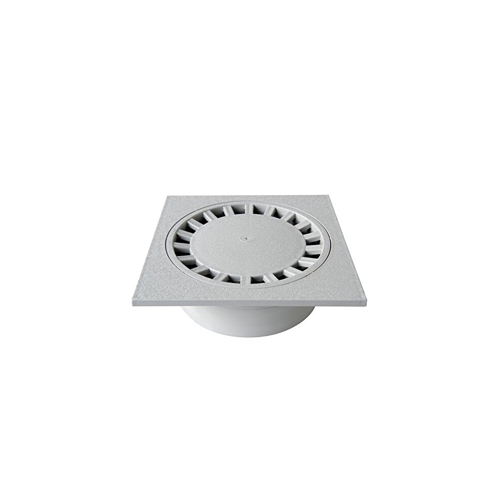 First Plast Chpvc25g Manhole Cover In Pvc, Grey, 250X250 Mm