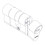 Abus Double Cylinder Entry D6PSN 35/45 Bkn 6