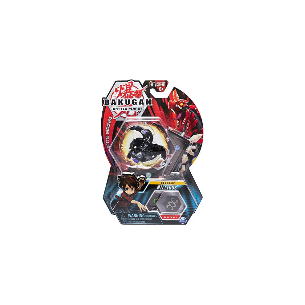 Bakugan, Nillious, 2-inch Tall Collectible Transforming Creature, for Ages 6 and Up