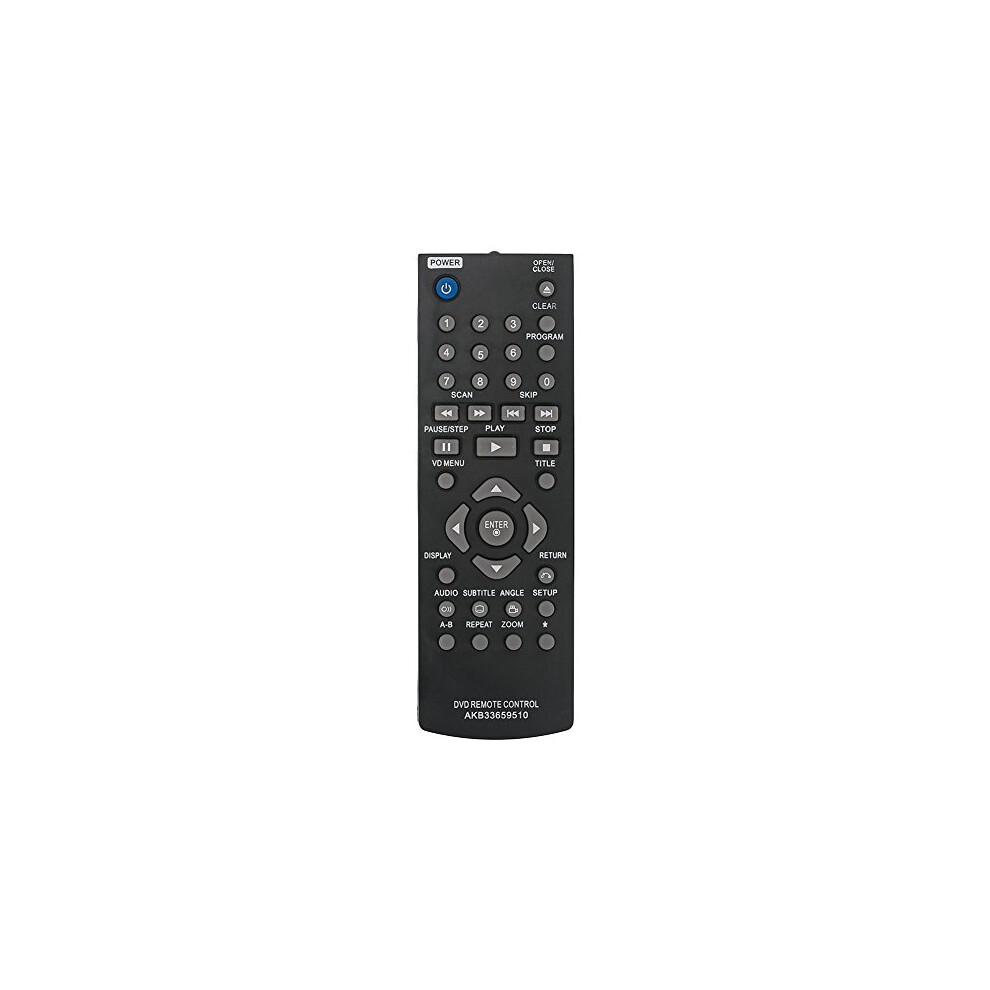 Photos - Remote control AKB33659510  Replacement for LG DVD DP122 DP520 DP522 DP822 DP932 DVX340 DVX352 DVX380 DVX392 DVX440 DVX482 DV