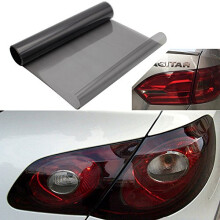 Car Headlight Foil Tint Foil Sticker 200x30cm Headlight Taillights Fog Lamp Sticker Light Black