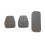 Pedal Rubber Set - 3 Piece T4 Transporter Golf MK2 1