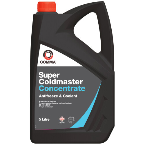 Comma SCA5L Super Coldmaster Antifreeze and Coolant Concentrate, 5 Liter