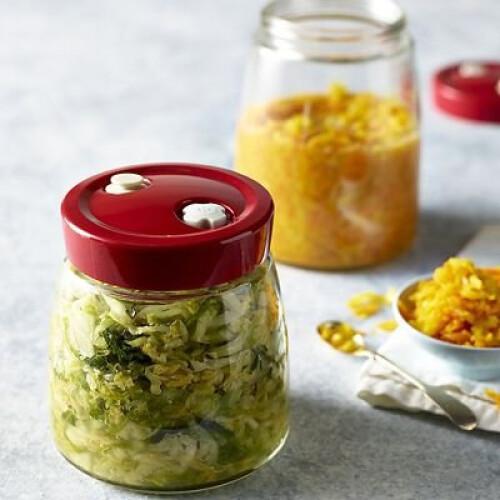 Lakeland Fermentation Jar with Air-Release Valve - 1 Litre 1