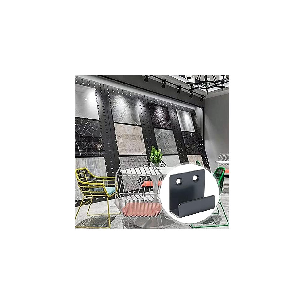 10 Pieces Tile Wall Hangers, Stainless Steel U Shaped Wall Brackets With 20 Screws+20 Expansion Tubes+1 Storage Bag, Billboard Holder Holder For 4 thumbnail image