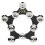 Percussion Super Flex Ching Ring, Stainless Steel Jingles 1