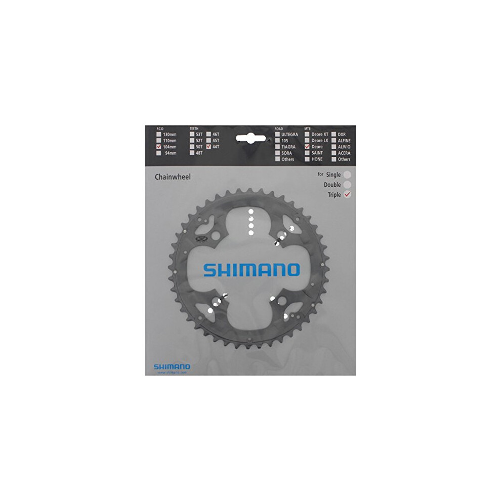 FC-M590 chainring for chain guard 44T, grey